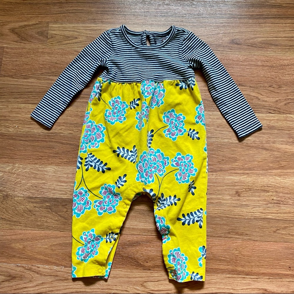 Long Sleeve Tea Collection Romper